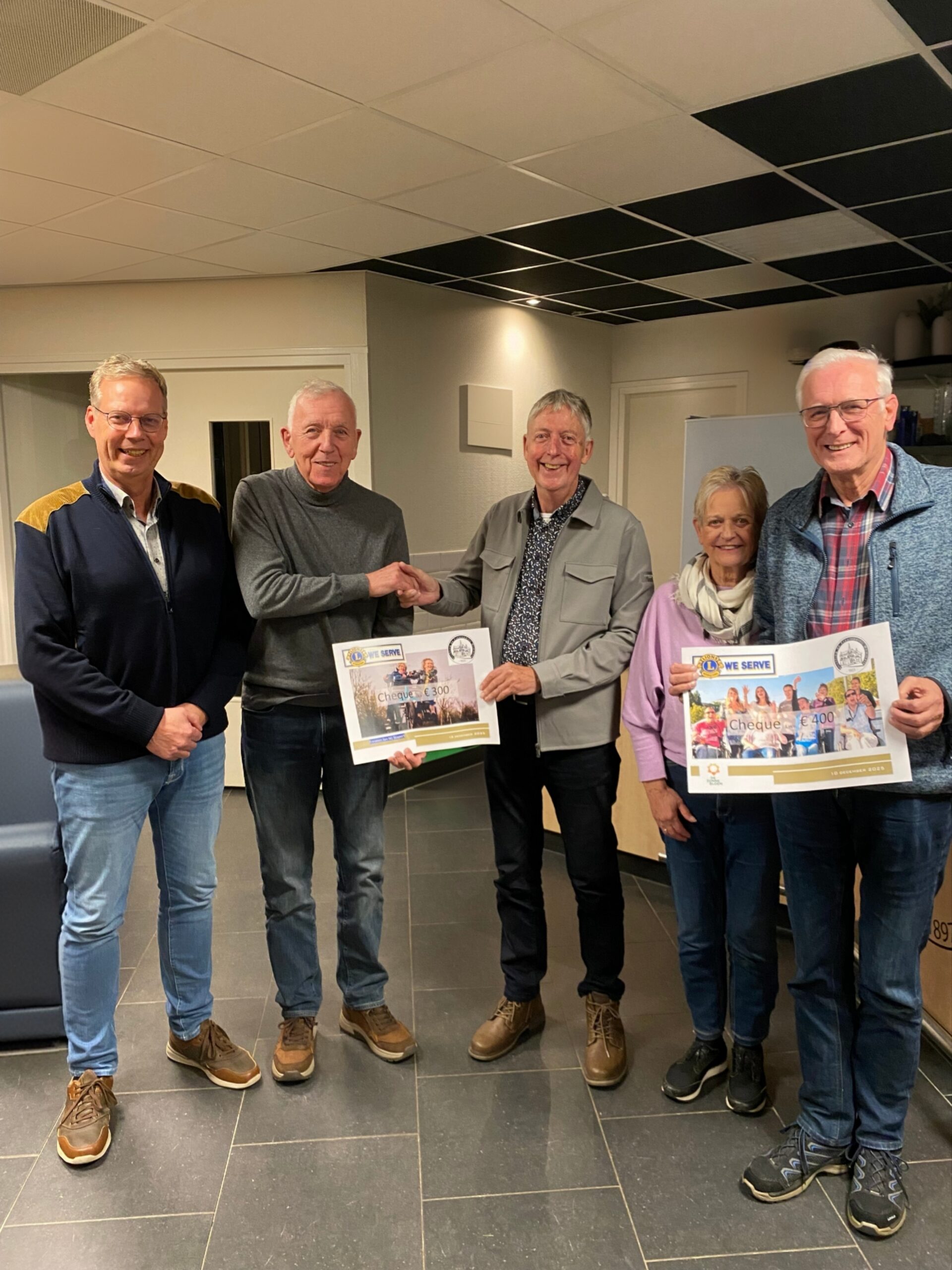 Lionsclub: Goede doelen zonder ijs